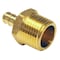 Apollo 3/8 in. Brass PEX Barb x 1/2 in. Male Pipe Thread Reducing Adapter APXMA3812 - alternate 3